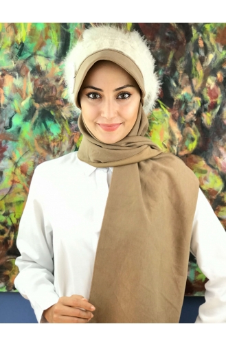 Light Brown Ready to Wear Turban 01408-01