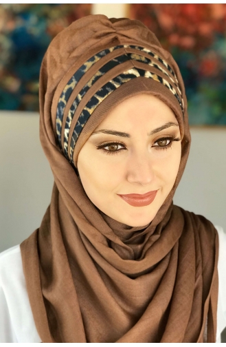 على استعداد لارتداء التوربان بني 03-01