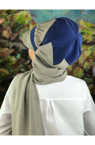 Turban Pret-a-Porter Bleu Marine 01419-01