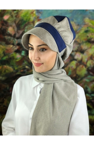 Turban Pret-a-Porter Bleu Marine 01419-01