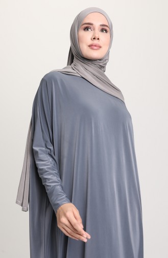 Anthracite Hijab Dress 2000-11