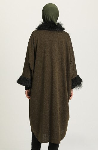 Khaki Poncho 1550-05