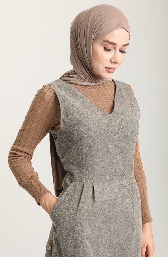 Gilet بُني 3327-03