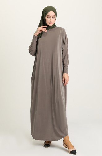 Robe Hijab Vison Foncé 2000-10