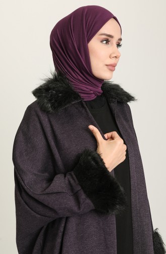 Purple Poncho 1708-01