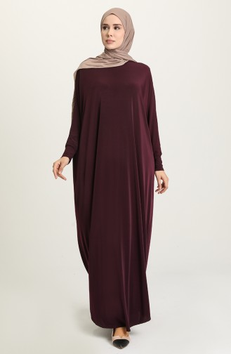 Bat Sleeve Dress Purple 2000-06