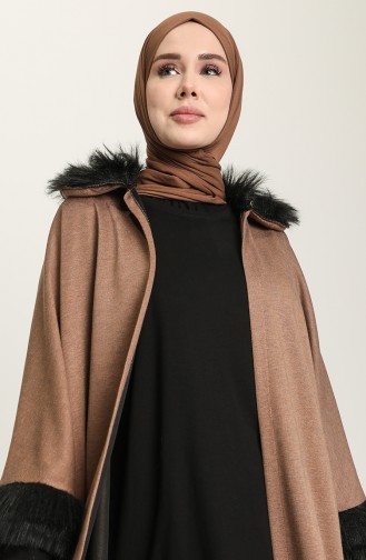 Mink Poncho 1708-03