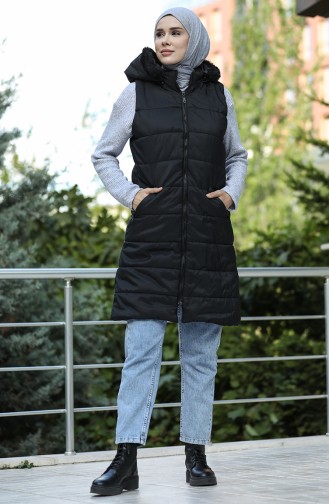 Black Gilet 1053B-03