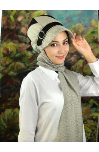 Black Ready to wear Turban 01420-01