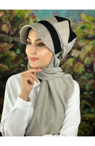 Black Ready to Wear Turban 01420-01