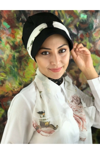 Black Ready to wear Turban 08-01