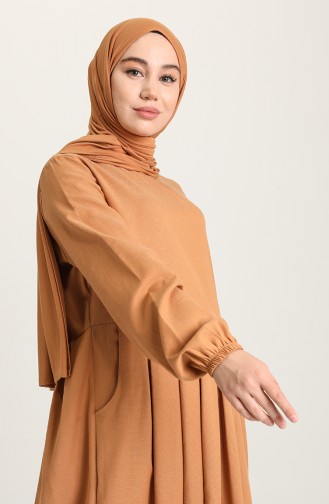 Robe Hijab Caramel 1685-05