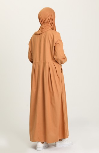 Karamel Hijab Kleider 1685-05
