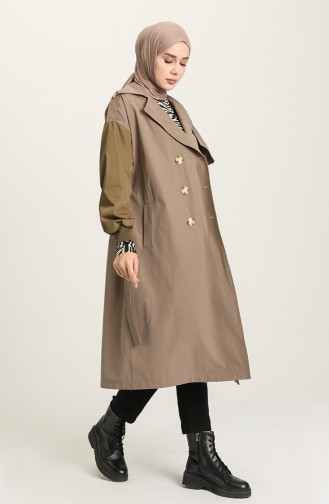 Mink Trench Coats Models 4124-03