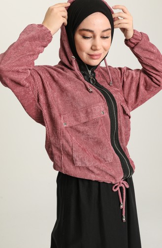 Beige-Rose Jacke 6210-02