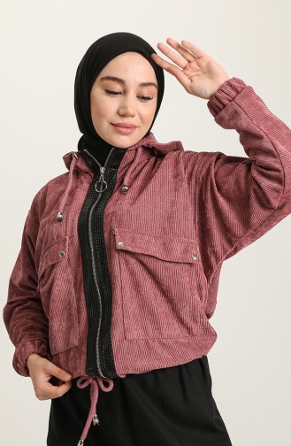 Beige-Rose Jacke 6210-02