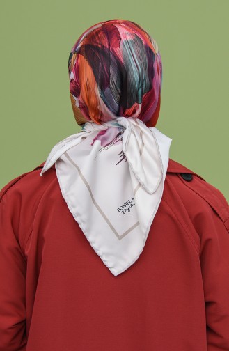 Cream Hoofddoek 12654-12