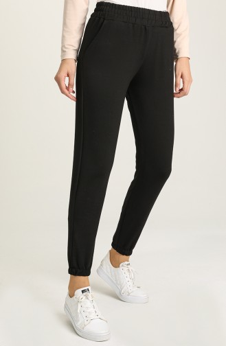 Cepli Jogger Eşofman Altı 1054-01 Siyah