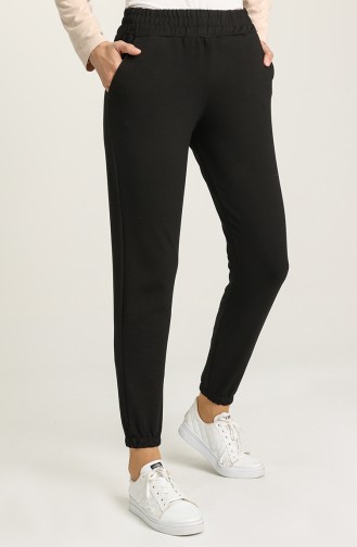 Cepli Jogger Eşofman Altı 1054-01 Siyah