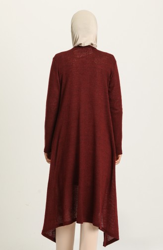 Trikot Strickjacke 3319A-01 Weinrot 3319A-01