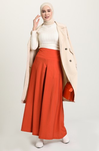 Brick Red Culottes 8371-02