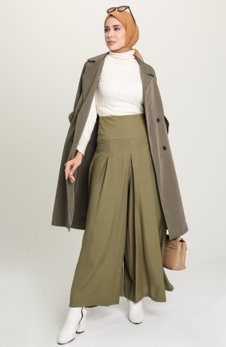 Khaki Culottes 8371-05