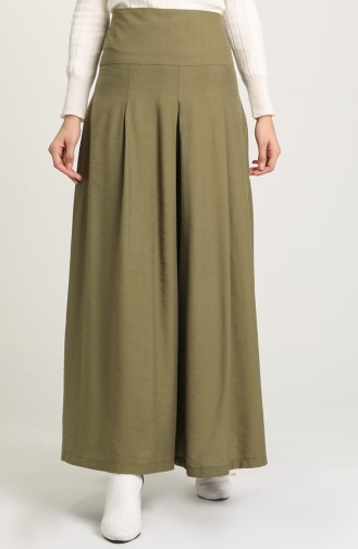 Khaki Culottes 8371-05