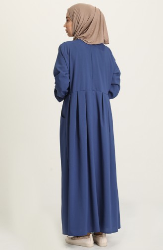 Indigo Hijab Dress 1685B-05