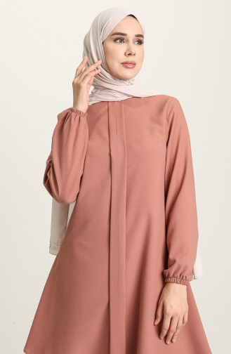 Krep Tunik 1683-04 Pudra