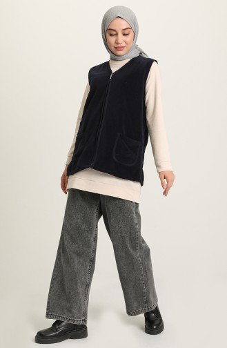 Navy Blue Waistcoats 0960-02