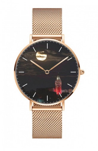 Montre Peau Rose 0022