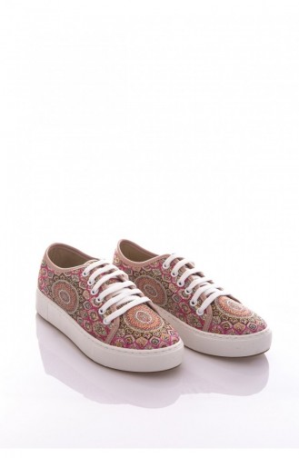 Pink Casual Shoes 5266