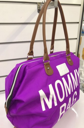 Mommy Anne Bebek Bakım Çantası 0013-05 Mor