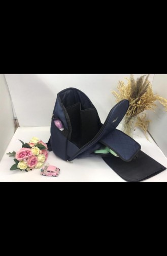 Navy Blue Baby Care Bag 0015-03