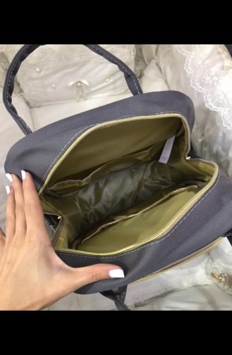 Gray Baby Care Bag 0001-04