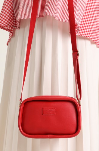 Red Shoulder Bags 3002-40