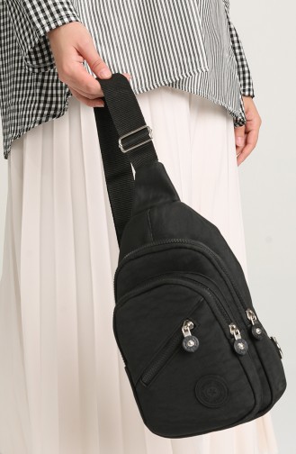 Black Shoulder Bags 8006-55