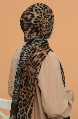 Khaki Shawl 12745-16