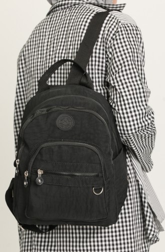 Black Backpack 8003-55