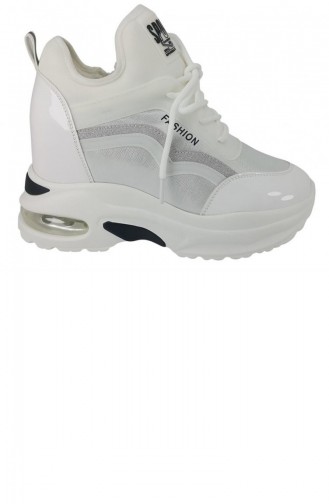 Guja 3004 Günlük Bayan Sneaker Ayakkabı-Beyaz