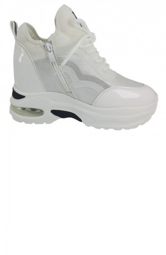 Guja 3004 Günlük Bayan Sneaker Ayakkabı-Beyaz
