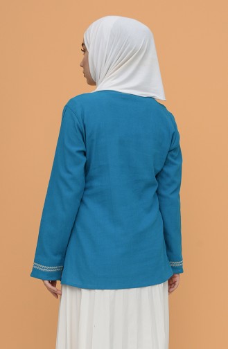 Blouse Bleu 0011-09