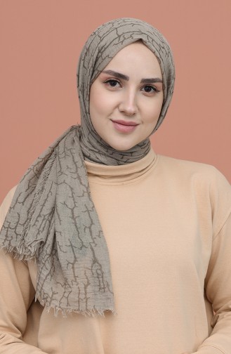 شال بيج داكن مائل الى الوردي 11427-02