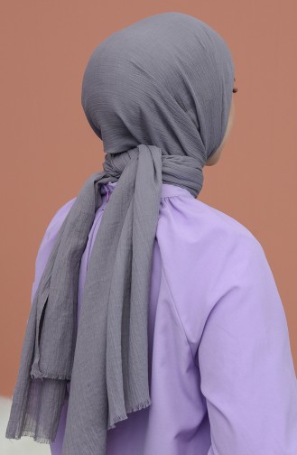 Dark Gray Shawl 11438-27