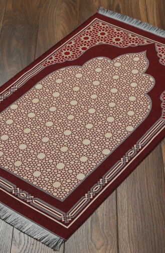 Claret red Praying Carpet 21SN04-02