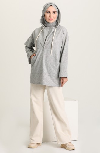 Sweatshirt Gris 3328-05