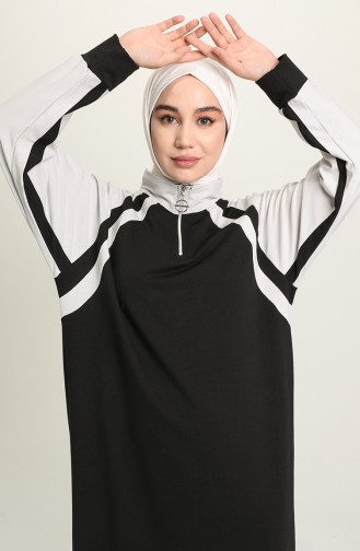 Black Hijab Dress 70-03