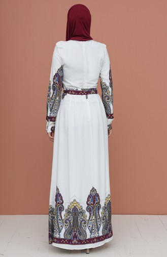 Robe Hijab Ecru 60199-02
