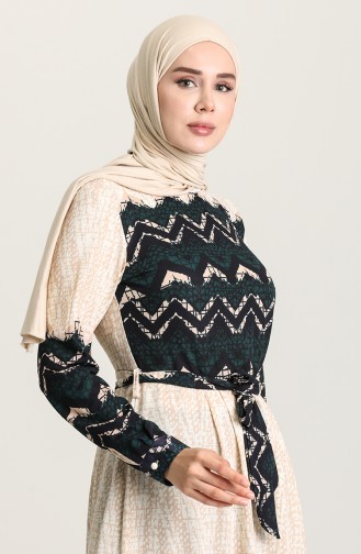 Robe Hijab Beige 60257-02
