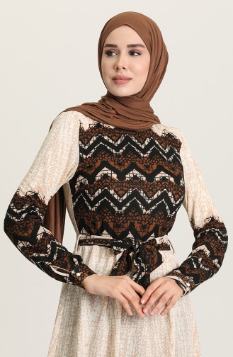 Robe Hijab Beige 60257-04